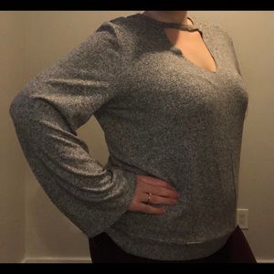 Lucky brand flared arm long sleeve